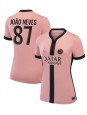 Paris Saint-Germain Joao Neves #87 Alternativní Dres pro Dámské 2024-25 Krátký Rukáv